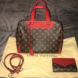 Aunthentic Louis Vuitton handbag & matching wallet